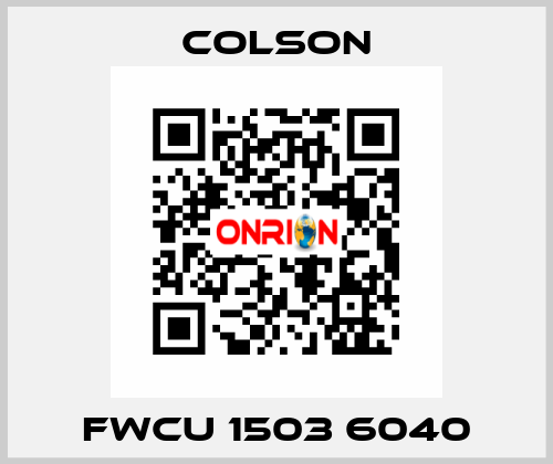 FWCU 1503 6040 Colson