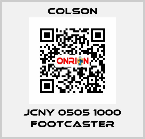 JCNY 0505 1000 FOOTCASTER Colson