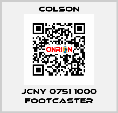 JCNY 0751 1000 FOOTCASTER Colson