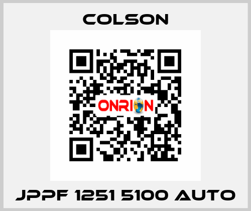 JPPF 1251 5100 AUTO Colson