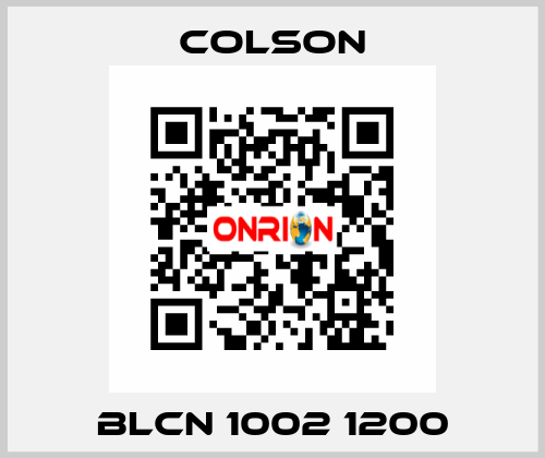 BLCN 1002 1200 Colson