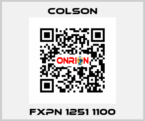 FXPN 1251 1100 Colson