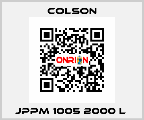 JPPM 1005 2000 L  Colson