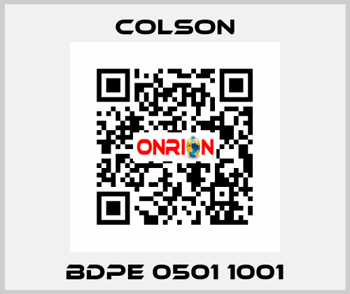 BDPE 0501 1001 Colson