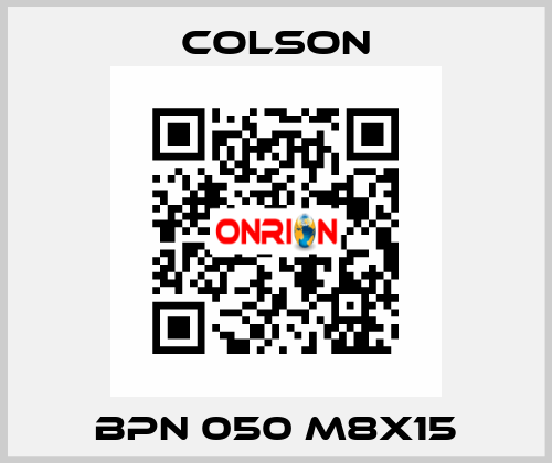 BPN 050 M8X15 Colson