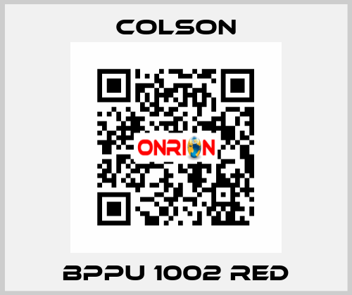 BPPU 1002 RED Colson