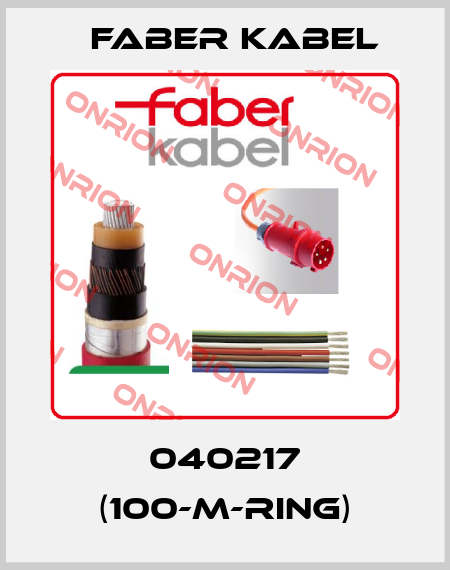 040217 (100-m-Ring) Faber Kabel