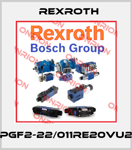 PGF2-22/011RE20VU2 Rexroth