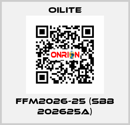 FFM2026-25 (SBB 202625A) Oilite