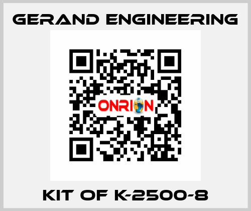 kit of K-2500-8 Gerand Engineering