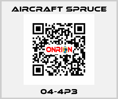 04-4P3 Aircraft Spruce