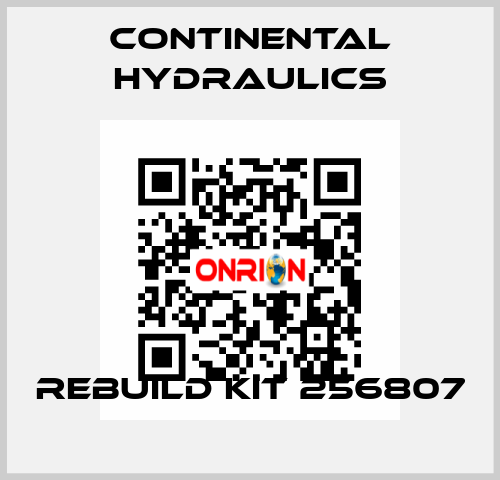 rebuild kit 256807 Continental Hydraulics