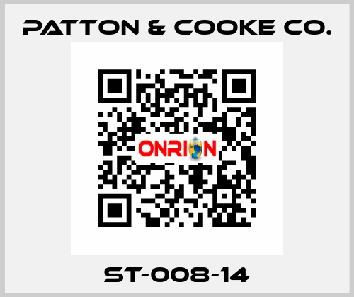 ST-008-14 Patton & Cooke Co.