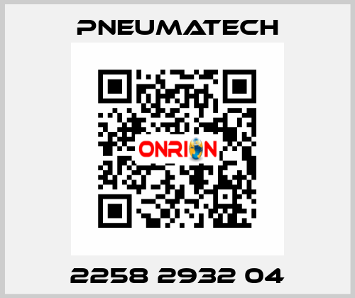 2258 2932 04 Pneumatech