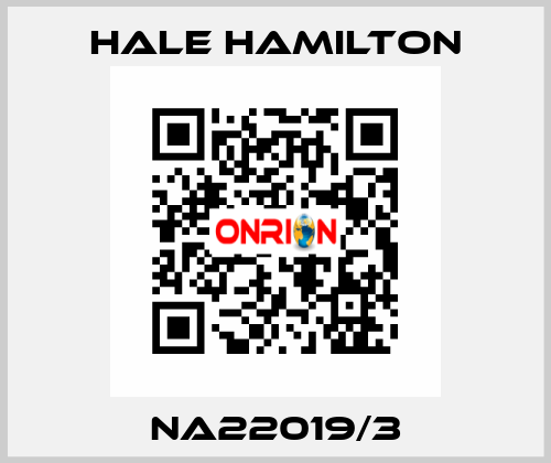 NA22019/3 HALE HAMILTON