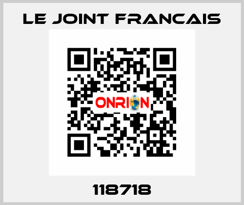 118718 LE JOINT FRANCAIS