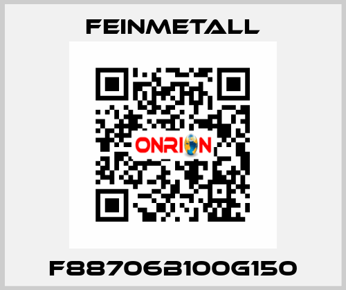 F88706B100G150 FEINMETALL