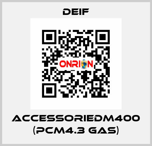 AccessorieDM400 (PCM4.3 GAS) Deif