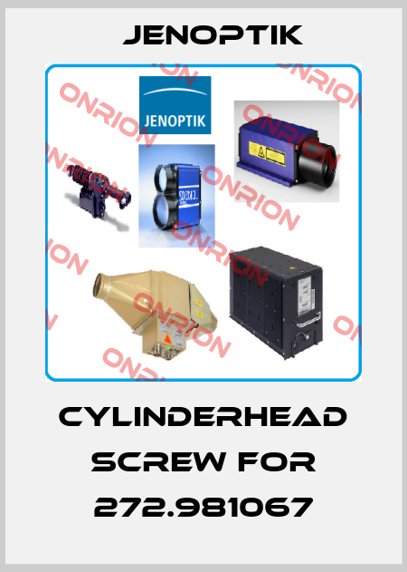 Cylinderhead screw for 272.981067 Jenoptik
