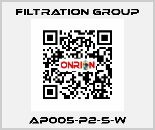 AP005-P2-S-W Filtration Group