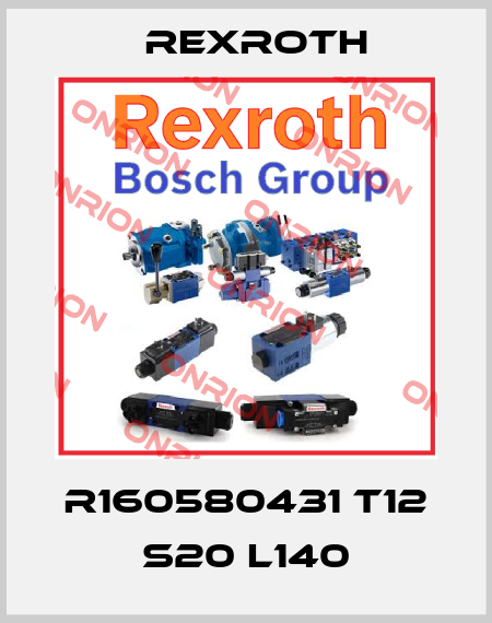 R160580431 T12 S20 L140 Rexroth
