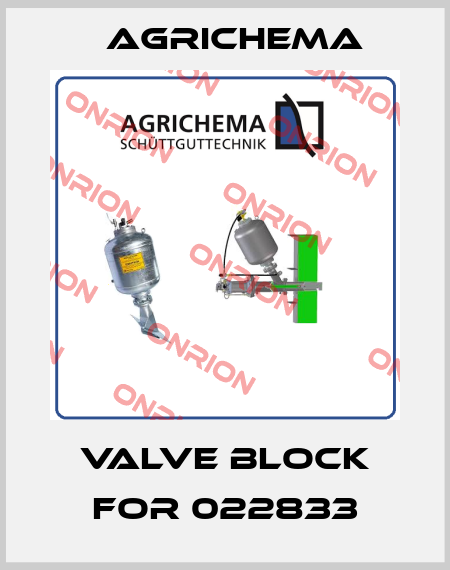 valve block for 022833 Agrichema