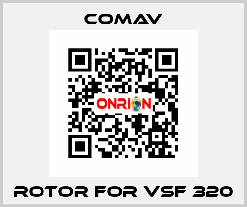 Rotor for VSF 320 Comav