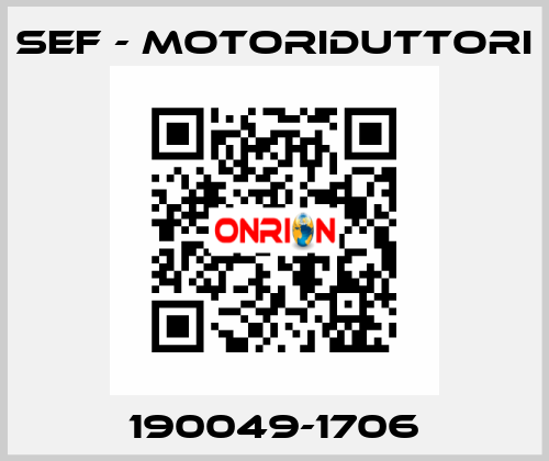 190049-1706 SEF - MOTORIDUTTORI