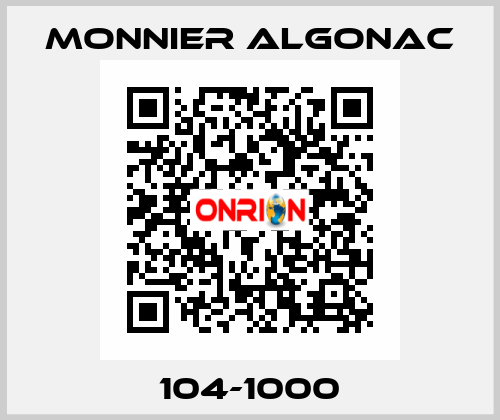 104-1000 Monnier Algonac