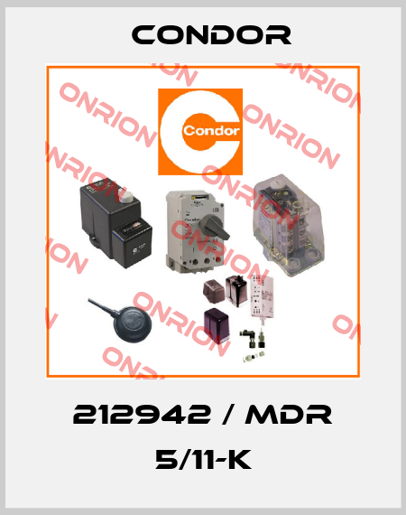 212942 / MDR 5/11-K Condor
