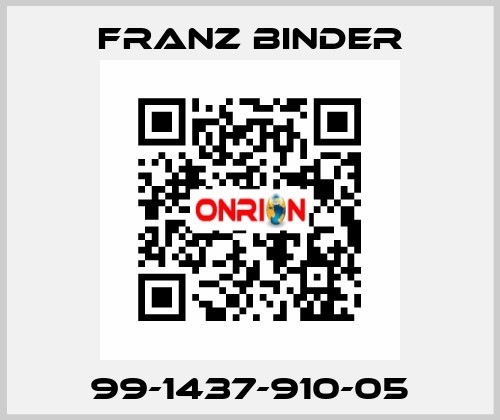 99-1437-910-05 FRANZ BINDER