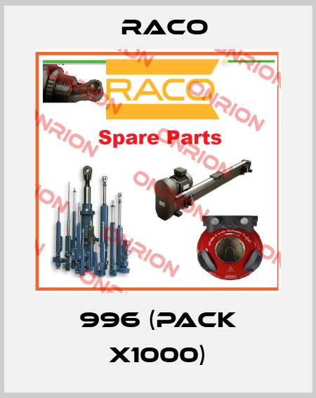 996 (pack x1000) RACO