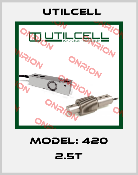 Model: 420 2.5t Utilcell