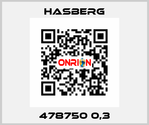 478750 0,3 Hasberg