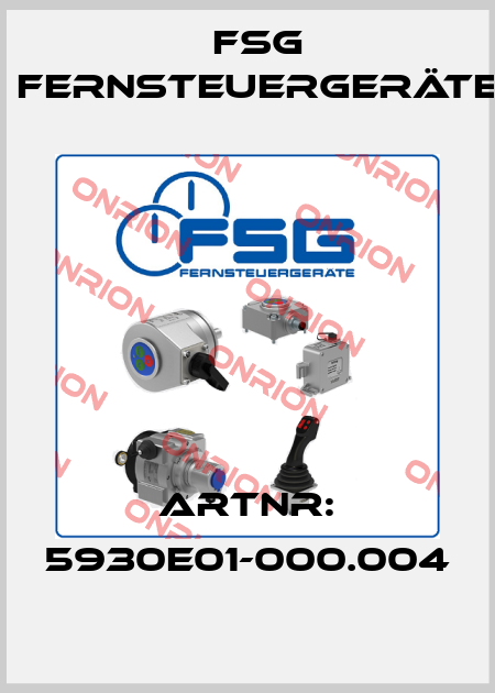 ArtNr: 5930E01-000.004 FSG Fernsteuergeräte