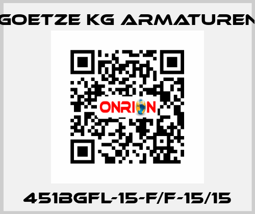 451bGFL-15-f/f-15/15 Goetze KG Armaturen