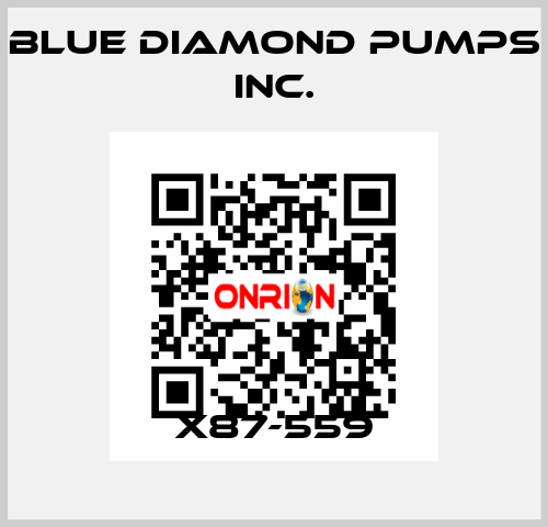 X87-559 Blue Diamond Pumps Inc.