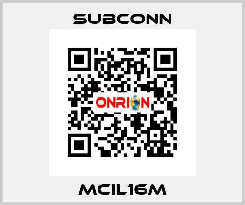 MCIL16M SubConn