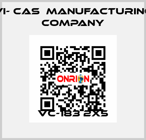 VC-183 2X5 VI- CAS  Manufacturing Company