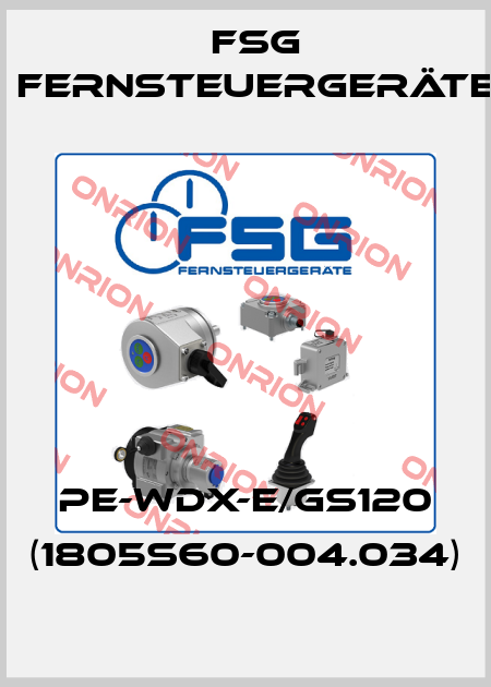 PE-WDX-E/GS120 (1805S60-004.034) FSG Fernsteuergeräte