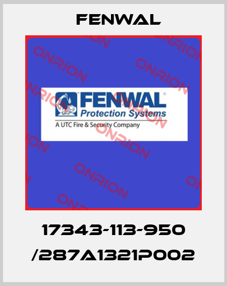 17343-113-950 /287A1321P002 FENWAL