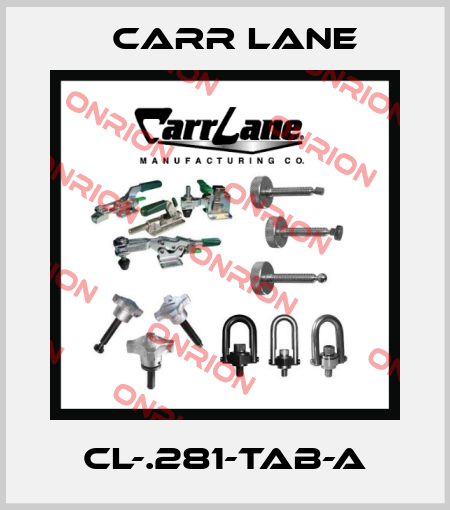CL-.281-TAB-A Carr Lane