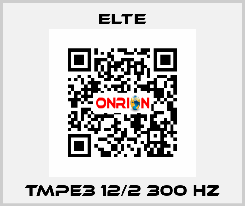 TMPE3 12/2 300 Hz Elte