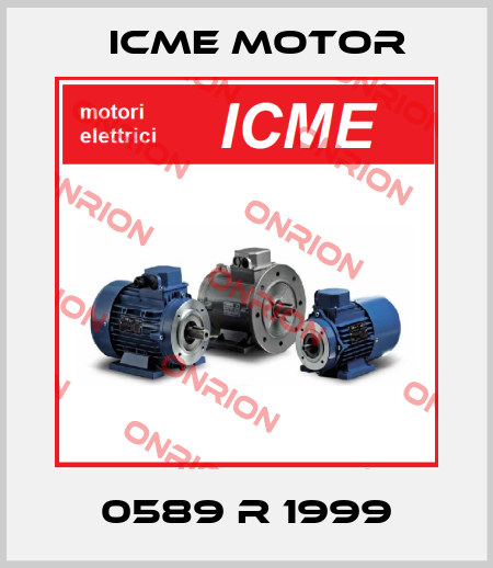 0589 R 1999 Icme Motor