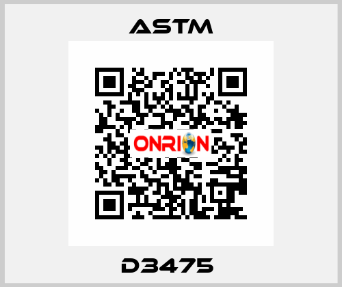 D3475  Astm