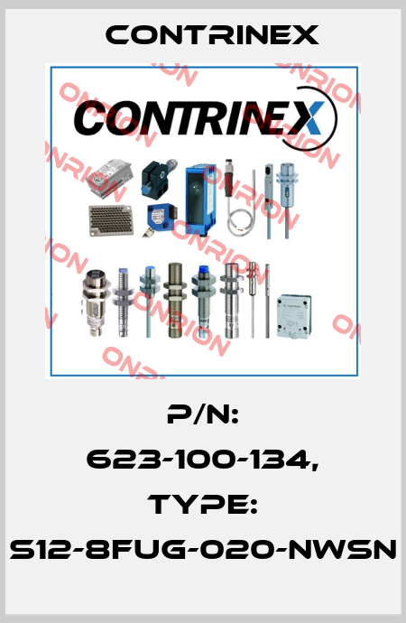 p/n: 623-100-134, Type: S12-8FUG-020-NWSN Contrinex