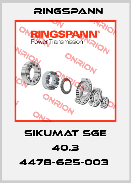 SIKUMAT SGE 40.3 4478-625-003  Ringspann