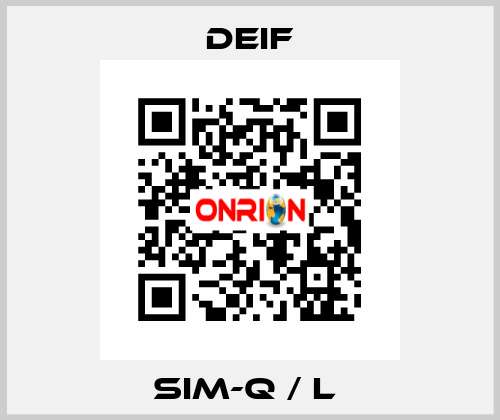 SIM-Q / L  Deif