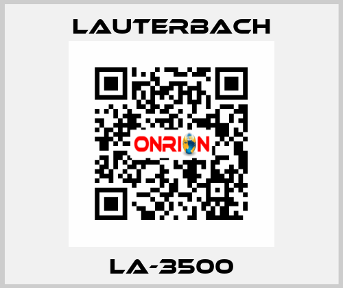 LA-3500 Lauterbach