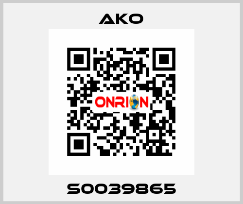 S0039865 AKO